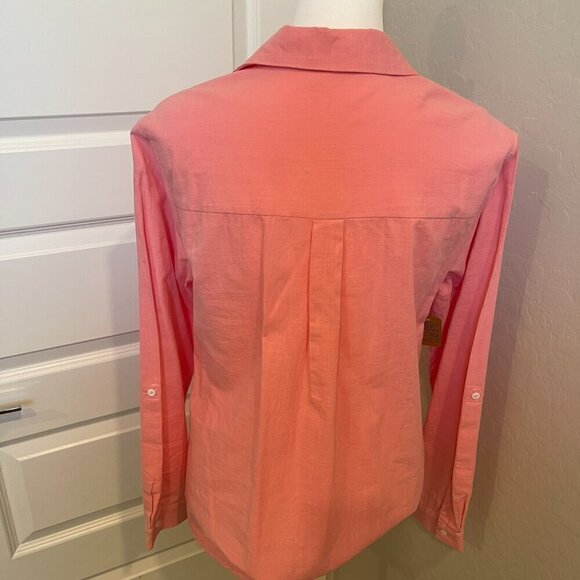 Boutique Brand Camp Style Top in Pink - Size Medium - NWT (0131) - Picture 9 of 10